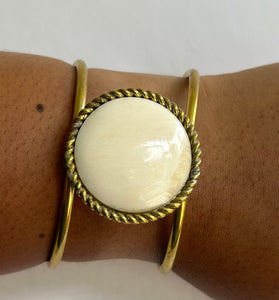 White brass bracelet