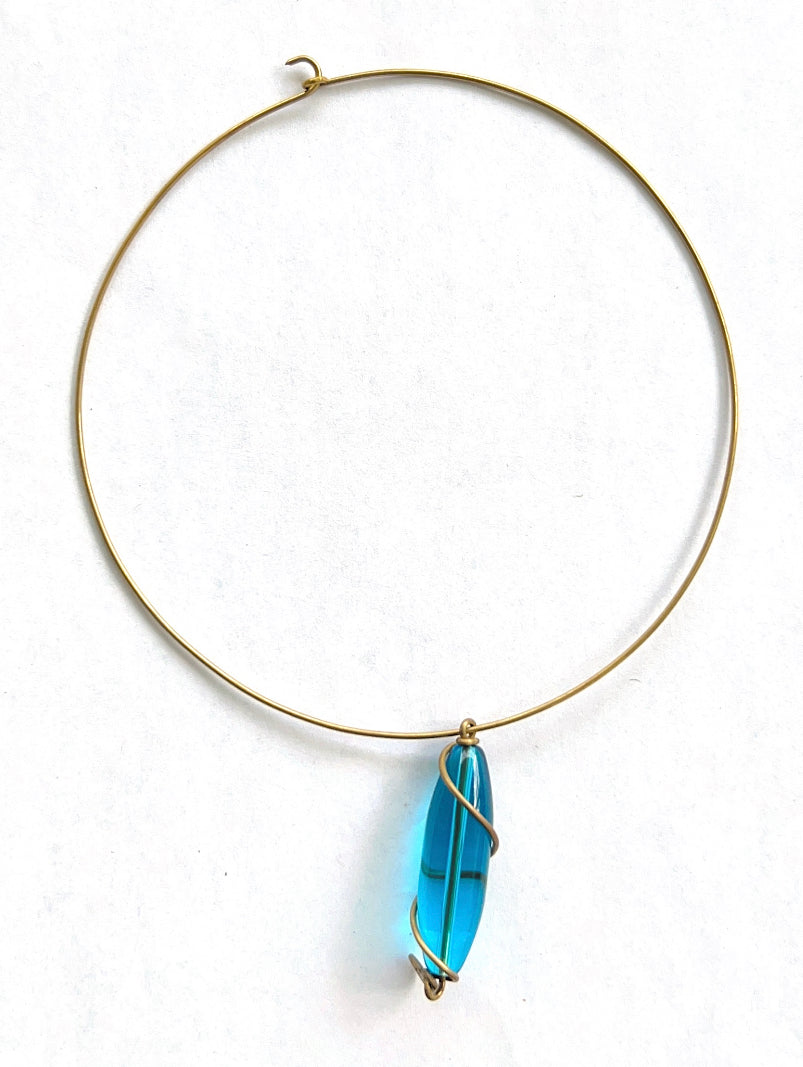 Light Blue Kioo Necklace