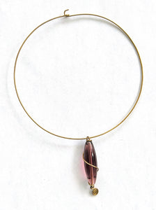 Dark Purple Kioo Necklace