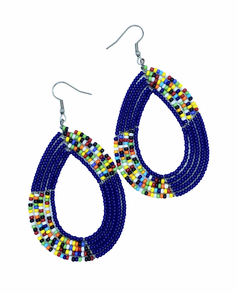 Buluu Giza - Maasai Earrings