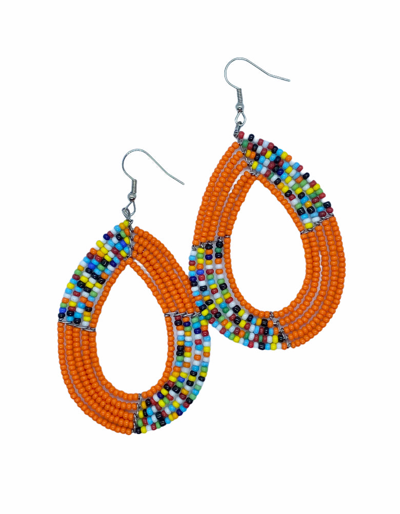 Chungwa - Maasai Earrings