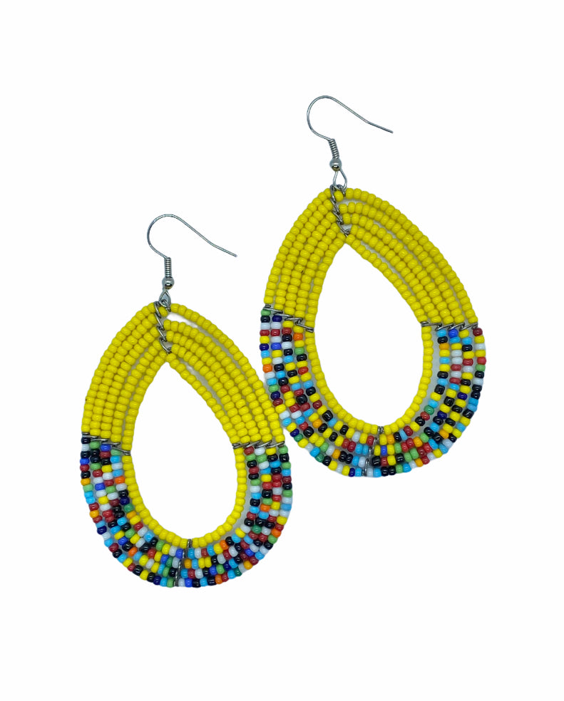 Manjano - Maasai Earrings