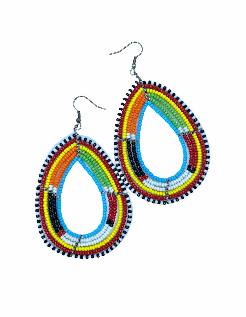 Samawati Changa - Maasai Earrings