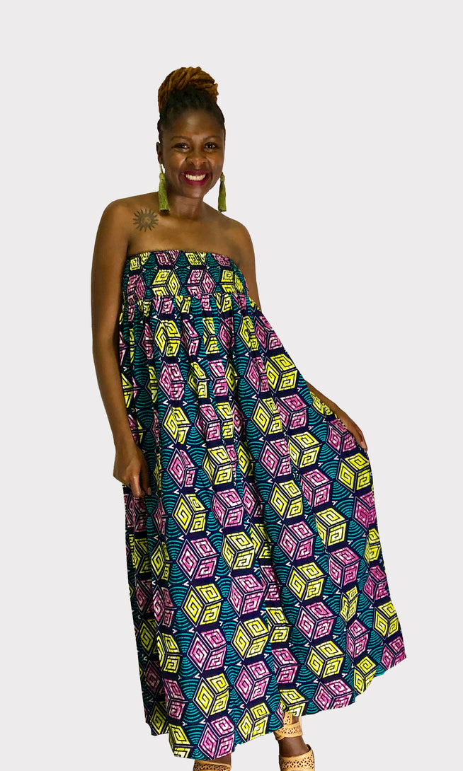 Mraba Colorful Skirt / Dress