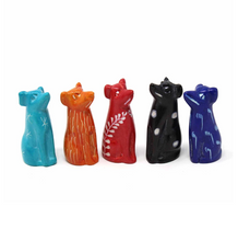 Soapstone Tiny Dogs - Assorted Pack of 5 Colors