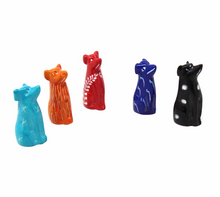 Soapstone Tiny Dogs - Assorted Pack of 5 Colors