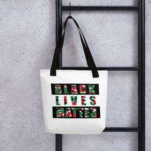 Black Lives Matter White Tote bag