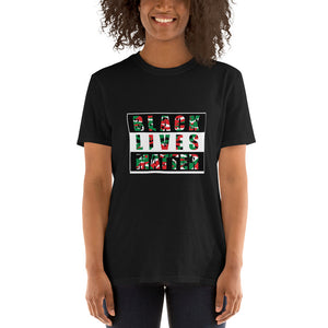 Black Lives Matter Unisex Short-Sleeve Black  T-Shirt