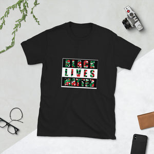 Black Lives Matter Unisex Short-Sleeve Black  T-Shirt